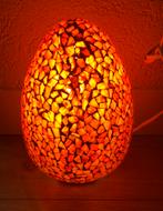 Ei lamp mozaïek, Huis en Inrichting, Ophalen of Verzenden, Zo goed als nieuw, Minder dan 50 cm