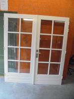 Openslaande tuindeuren dubbelglas, 186 x 211,5 (nr. HR1150A), Ophalen, 120 cm of meer, 200 tot 215 cm, Glas
