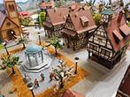 Vakwerkhuizen in Ho, Hobby en Vrije tijd, Modeltreinen | H0, Ophalen of Verzenden, Gelijkstroom of Wisselstroom, Brug, Tunnel of Gebouw