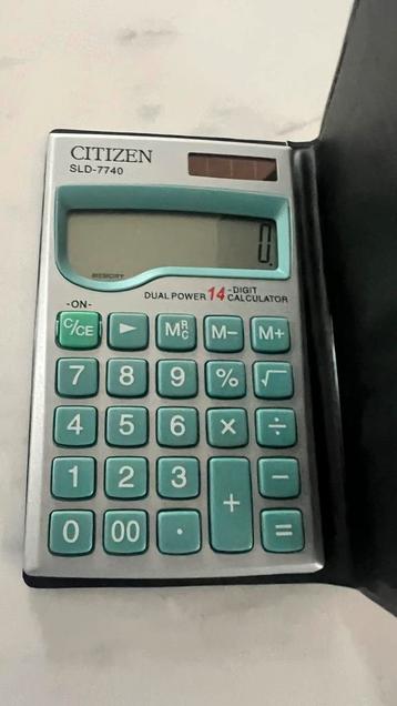 Citizen rekenmachine beschikbaar voor biedingen