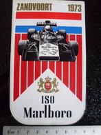 sticker iso marlboro zandvoort 1973 formule1 f1, Verzamelen, Stickers, Auto of Motor, Zo goed als nieuw, Verzenden