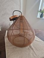 Koperkleurige hanglamp inclusief lichtbron, Ophalen of Verzenden, Zo goed als nieuw, Minder dan 50 cm