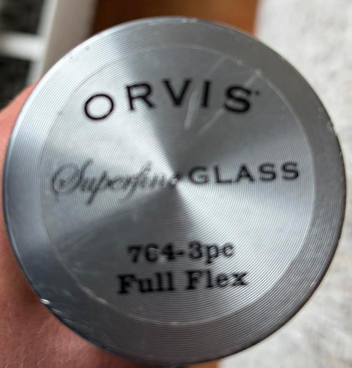Orvis Superfine Glass Hengel - Zo Goed Als Nieuw, Watersport en Boten, Hengelsport | Vliegvissen, Zo goed als nieuw, Werphengel