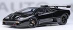 Autoart 1:18 Lamborghini Diablo GTR 1999 Deep Black, Ophalen of Verzenden, Nieuw, Auto, Autoart