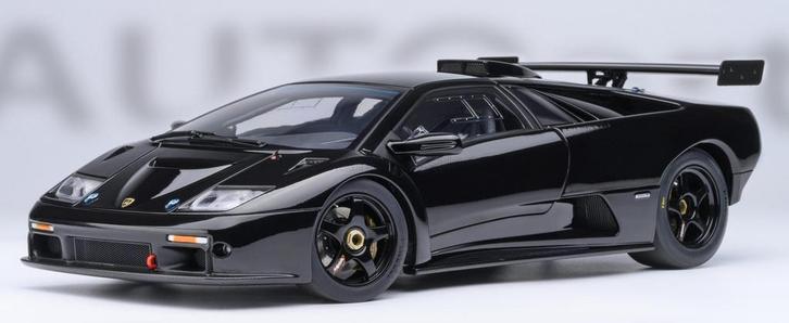 Autoart 1:18 Lamborghini Diablo GTR 1999 Deep Black, Hobby en Vrije tijd, Modelauto's | 1:18, Nieuw, Auto, Autoart, Ophalen of Verzenden