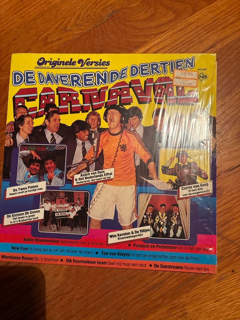 De Daverende Dertien Carnaval - Originele Versies LP, Cd's en Dvd's, Vinyl | Nederlandstalig, Ophalen of Verzenden, Gebruikt, 12 inch