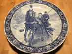 Delfts blauw wandbord, Antiek en Kunst, Ophalen