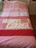 Blond 1 persoons dekbedhoes 140 x 275, Ophalen of Verzenden, Zo goed als nieuw, Eenpersoons, Dekbedovertrek