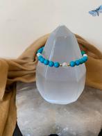 Akoya zoutwater parel turkoois turquoise Arizona zeldzaam, Met bedels of kralen, Blauw, Nieuw, Ophalen of Verzenden