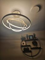 Plafond Hanglamp led,3 ringen, dimbaar, Ophalen of Verzenden, Zo goed als nieuw
