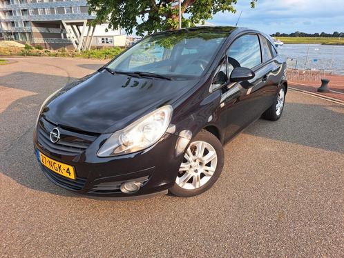 Opel Corsa 1.4 16V 3D 2010 Zwart, Auto's, Opel, Particulier, Corsa, ABS, Airbags, Airconditioning, Alarm, Centrale vergrendeling