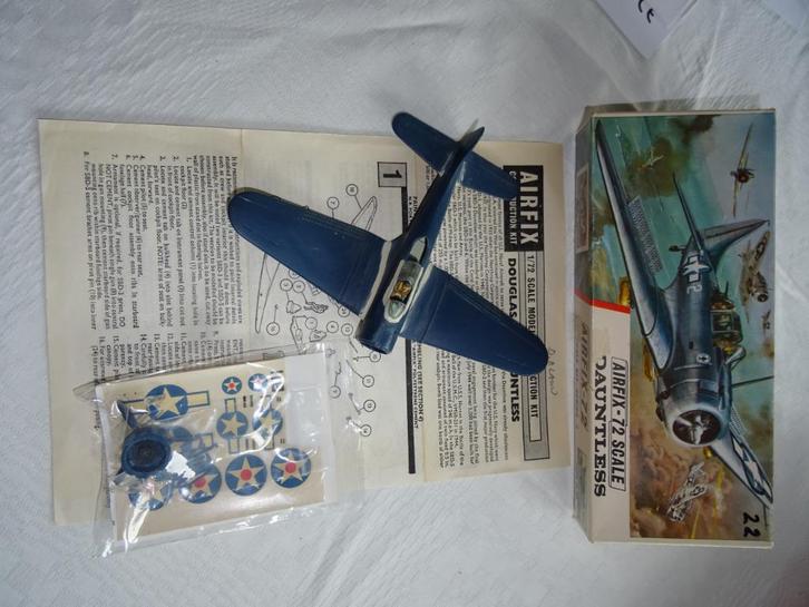 Douglas SBD Dauntless - Airfix  - 1:72, Hobby en Vrije tijd, Modelbouw | Vliegtuigen en Helikopters, Vliegtuig, 1:72 tot 1:144