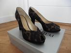 Peter Kaiser schoenen pump zwart bruin maat 40, Peter Kaiser, Pumps, Zwart, Nieuw