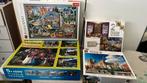 4 stuks puzzels, in 1 zitten er 5 in, Ophalen of Verzenden, 500 t/m 1500 stukjes, Zo goed als nieuw