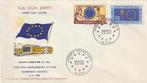 Poststuk Turkije FDC Europa 1964. Zie afbeelding., Postzegels en Munten, Brieven en Enveloppen | Buitenland, Envelop, Ophalen of Verzenden