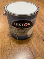 Houtlak histor RAL 9010, Wit, Ophalen of Verzenden, Zo goed als nieuw, Lak