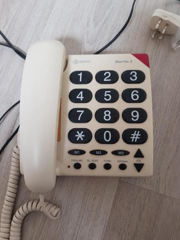 Biarritz 3 Telefoon met grote toetsen  beschikbaar voor biedingen