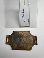 Rijwielbelastingplaatje 1933/34 (2-10), Verzamelen, Ophalen of Verzenden