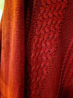 Heerlijk warme rode vintage aran gebreide coltrui, Kleding | Dames, Ophalen of Verzenden, Zo goed als nieuw, Maat 46/48 (XL) of groter