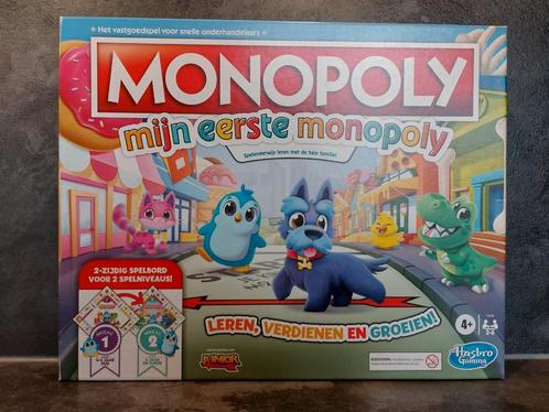 Bordspel Monopoly - Mijn Eerste Monopoly - Compleet ZGAN!!!, Hobby en Vrije tijd, Gezelschapsspellen | Bordspellen, Zo goed als nieuw
