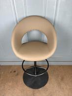 3 Artifort Nina lederen design barkrukken, Huis en Inrichting, 60 tot 90 cm, Met voetsteun, Ophalen of Verzenden, Zo goed als nieuw