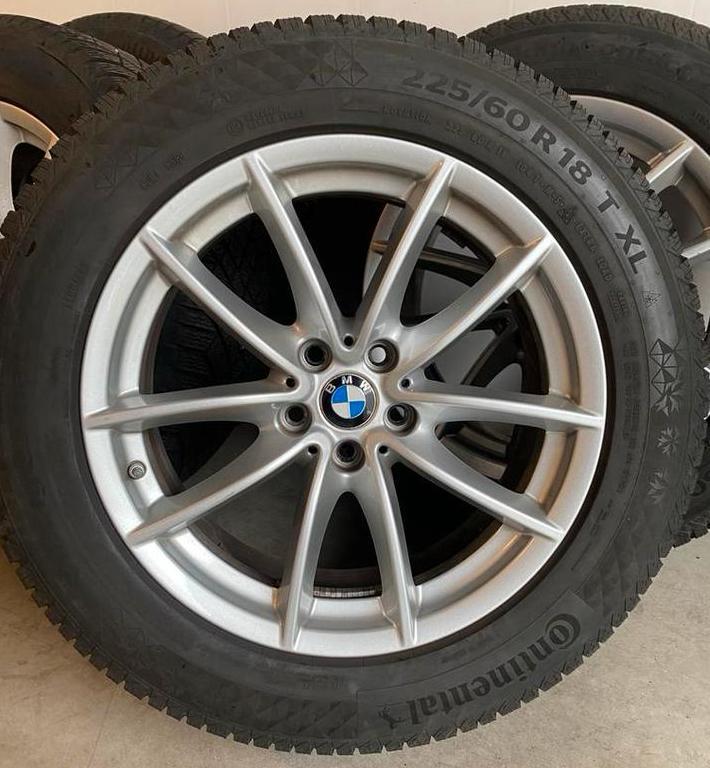 18” Originele BMW X3 X4 G01 G02 Velgen + ZGAN Winterbanden, Auto-onderdelen, Banden en Velgen, Banden en Velgen, Winterbanden
