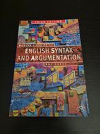 English Syntax and Argumentation - Bas Aarts, Gelezen, Bas Aarts, Alpha, HBO
