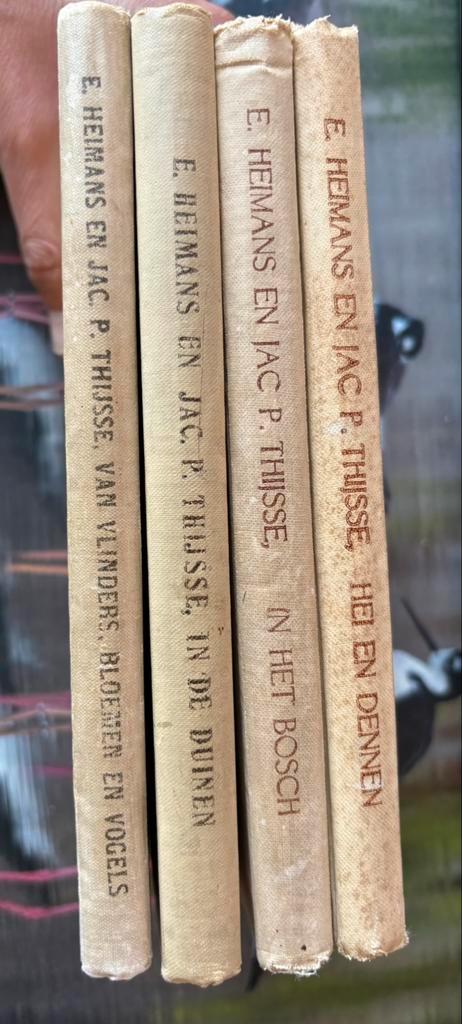 E. Heimans/Jac P. Thijsse boekjes. Verschillende drukken., Boeken, Partijen en Verzamelingen, Gelezen, Overige, Ophalen of Verzenden
