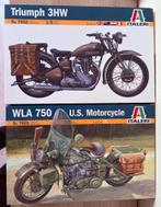 1:9 Italeri Harley en Triumph set, Hobby en Vrije tijd, Italeri, Nieuw, Ophalen of Verzenden, Groter dan 1:32