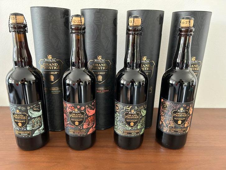 Hertog Jan Grand Prestige Vatgerijpt 2023 Zuid Amerika, Verzamelen, Biermerken, Zo goed als nieuw, Flesje(s), Hertog Jan, Ophalen of Verzenden