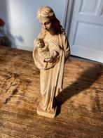 Antiek, brocante beeld Maria met kindeke - Guelfi, Antiek en Kunst, Curiosa en Brocante, Ophalen of Verzenden