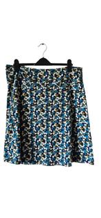 blauw kleurrijke rok van Zilch maat xl (29824), Verzenden, Maat 46/48 (XL) of groter, Blauw, Knielengte