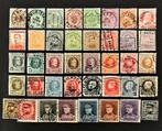 België : 40 zegels Leopold II en Albert I periode 1890-1934, Ophalen of Verzenden, Gestempeld
