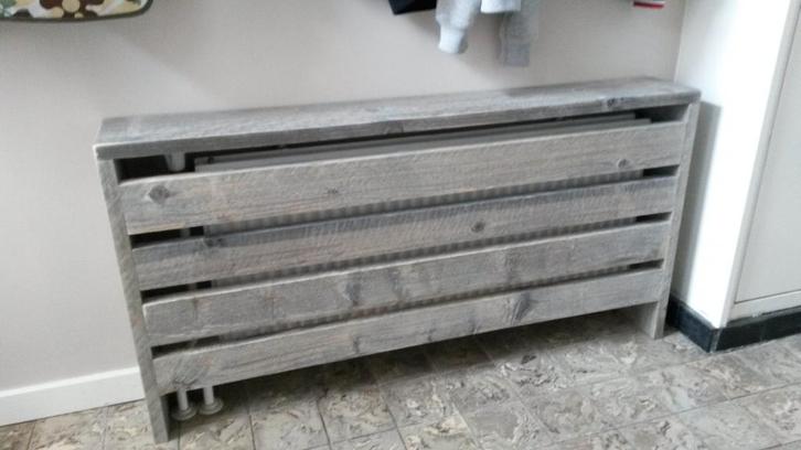 Radiator ombouw steigerhout, Doe-het-zelf en Verbouw, Verwarming en Radiatoren, Radiator, 30 tot 80 cm, Ophalen of Verzenden