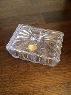 Duitse vintage Kristallen Botervloot BMFN / Loodkristal, Ophalen of Verzenden