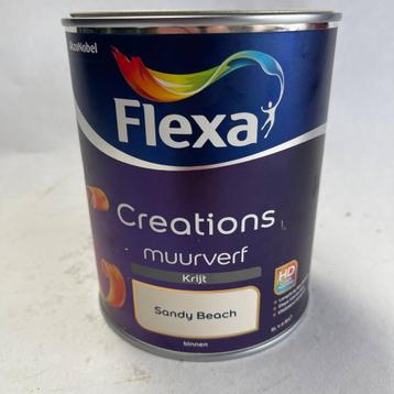 Flexa Creations Muurverf Sandy Beach Beige Taupe Krijt 1L beschikbaar voor biedingen