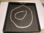 nieuwe moderne zilveren ketting en armband, Ophalen of Verzenden, Nieuw, Zilver, Zilver