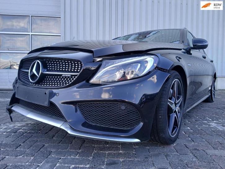 Mercedes-Benz C-klasse Estate AMG 43 4MATIC SCHADEAUTO!, Auto's, Mercedes-Benz, Bedrijf, Te koop, C-Klasse, 4x4, ABS, Airbags