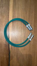 Furutech Alpha 75 ohm coaxial cable FXAg puur silver RCA50cm, Ophalen of Verzenden, Zo goed als nieuw, Minder dan 2 meter, Interlink-kabel