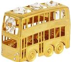 Dubbeldekker bus 24 karat verguld met Swarovski kristallen, Nieuw, Ophalen of Verzenden, Mvm detalhandel, PJMINK@CASEMA.NL