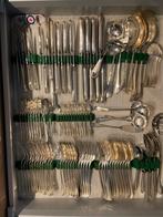 Verzilveren Keltum Bestekset Hollands Glad  compleet, Ophalen of Verzenden, Gebruikt, Zilver, Bestekset