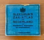 Sleeswijk's Zak-Atlas van Nederland, Boeken, Atlassen en Landkaarten, Ophalen of Verzenden