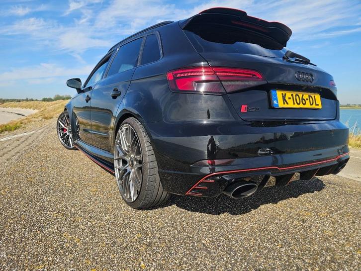Audi RS3 2.5 570pk Sportback 2018 Zwart inruil bespreekbaar, Auto's, Audi, Particulier, RS3, 4x4, ABS, Achteruitrijcamera, Adaptive Cruise Control