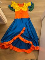 Lange Mexicaanse (verkleed) jurk XS/S, Kinderen en Baby's, Carnavalskleding en Verkleedspullen, Meisje, Ophalen of Verzenden, Zo goed als nieuw