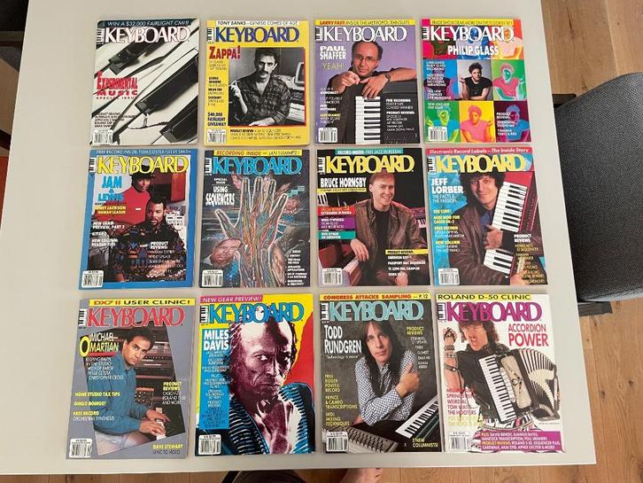 Keyboard magazine, Muziek en Instrumenten, Synthesizers, Gebruikt, Overige aantallen, Overige merken, Ophalen