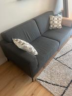 Grijze 3-Zits Bank - Zo Goed Als Nieuw, Driepersoons, 75 tot 100 cm, Ophalen of Verzenden, Zo goed als nieuw