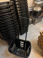 Winkelmand winkeltrolley per stuk of partij 25 stuks zgan, Ophalen, Hard kunststof, Minder dan 50 cm, Zo goed als nieuw
