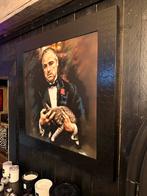 Godfather canvas ingelijst in zware houten lijst, Ophalen