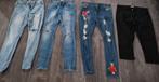 4 spijkerbroeken jeans maat xl, Ophalen of Verzenden, Zo goed als nieuw, Blauw
