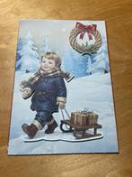 Kerstkaart all about Christmas 5, Hobby en Vrije tijd, Kaarten | Zelf maken, Ophalen of Verzenden, Zo goed als nieuw, Kerst, Pons of Mal